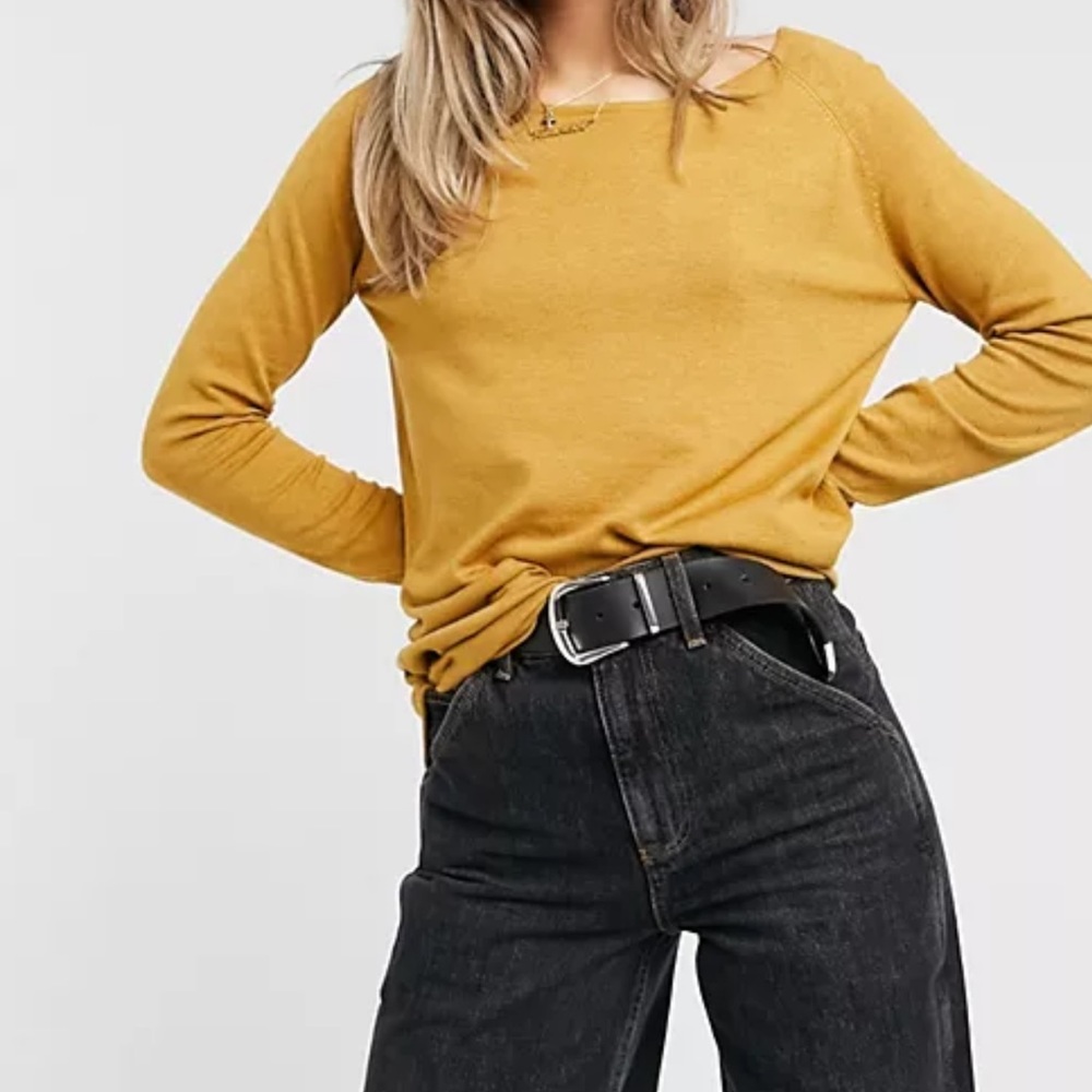 Mossimo Mustard Sweater